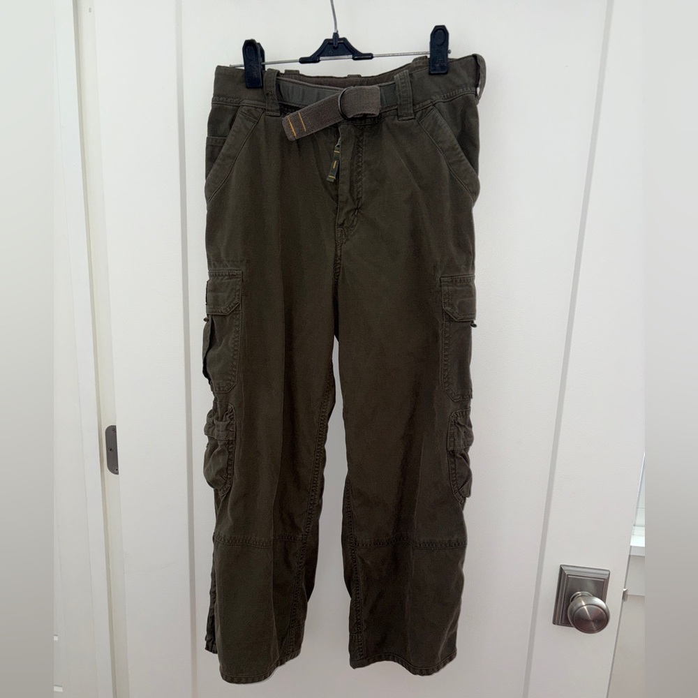 NWOT vintage abercrombie paratroop cargo pants boy's sz M